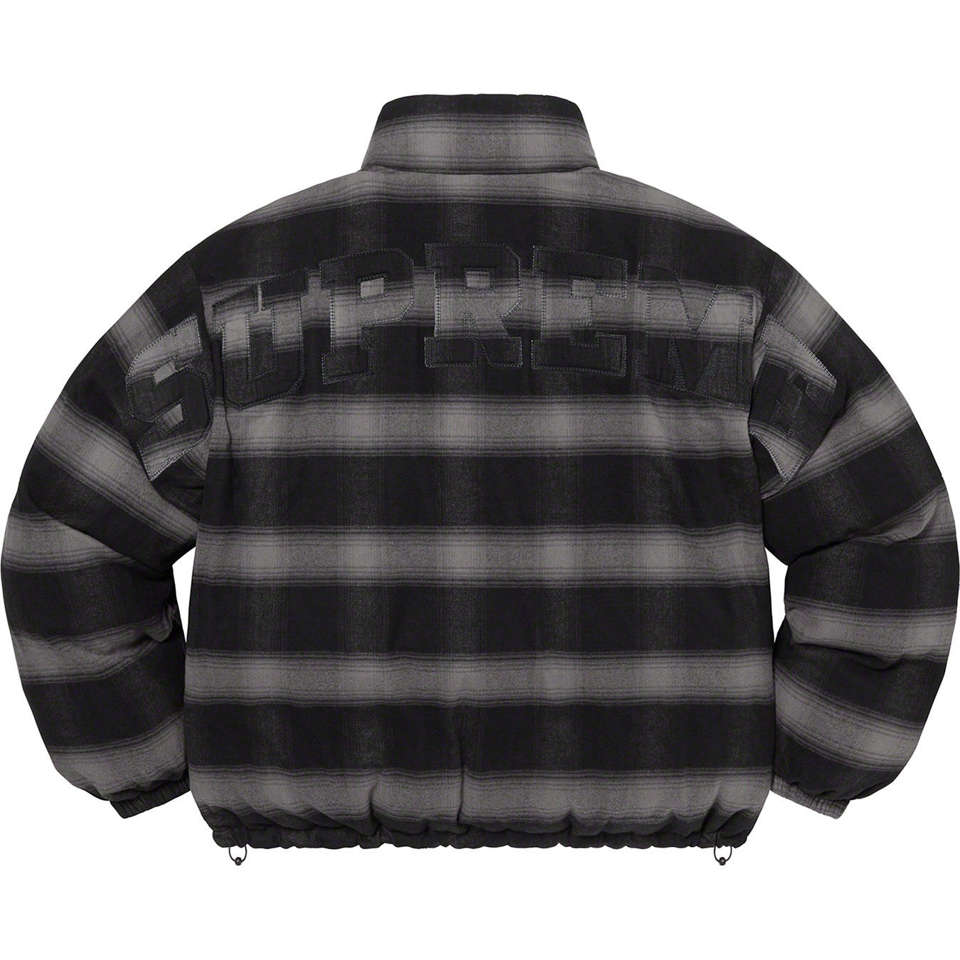 Flannel Reversible Puffer Jacket view 18